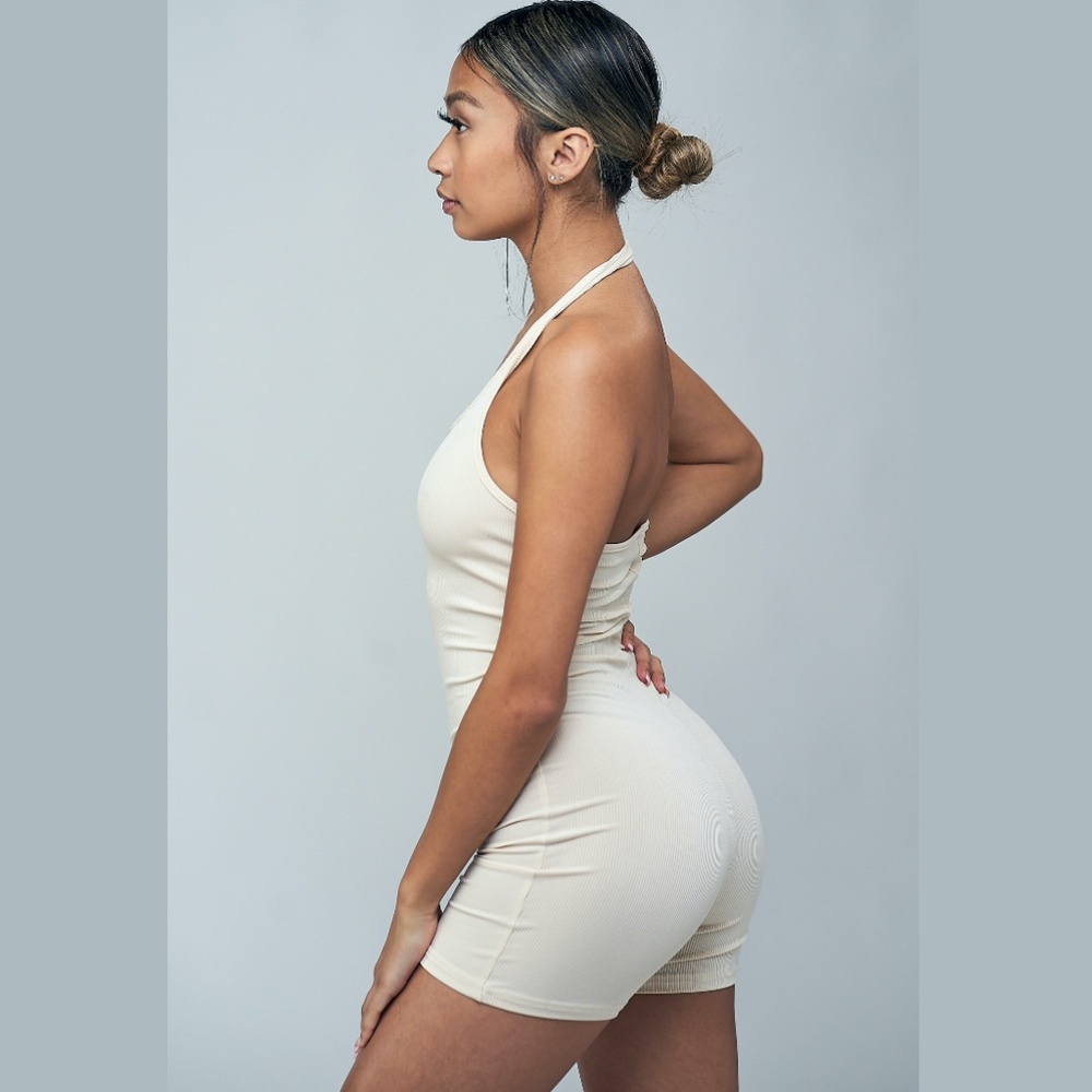 "Jasmine" Romper Cream